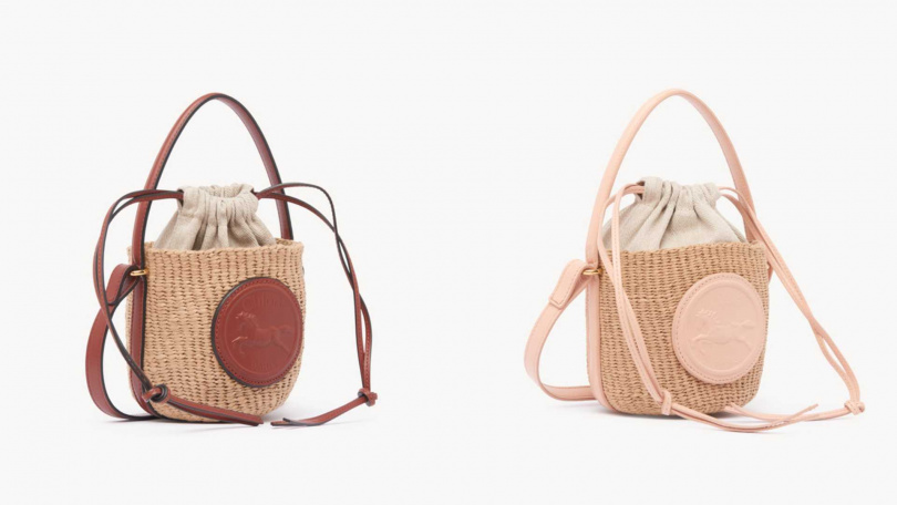 Chloé Horse Medal草編水桶包／24,900元（圖／品牌提供）