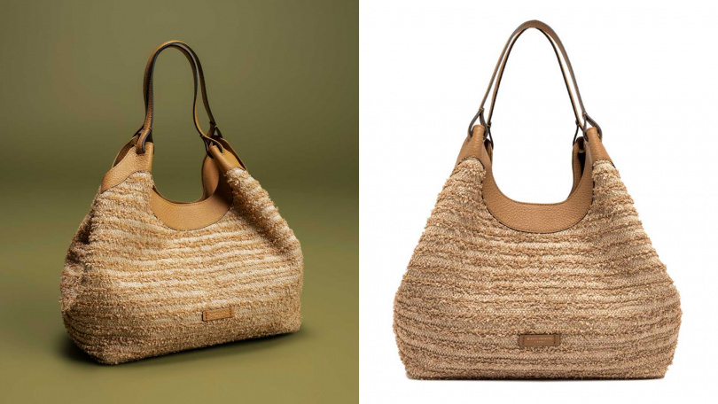 Gianni Chiarini Dua大型草編托特包/18,800元(圖/品牌提供)