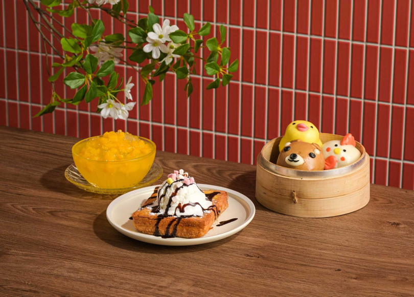 8/17前參加跳格子大賽，上傳照片打卡即有機會獲贈「阿嬤呷甜甜」－楊枝甘露、雪吻法蘭西、阿嬤的動物園乙份。（圖／復興北外婆家提供）