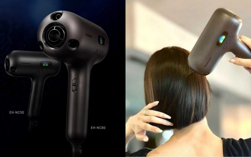 Panasonic EH-NC80新世代高滲透奈米水離子吹風機／18,900元、EH-NC50新世代高滲透奈米水離子吹風機／15,900元（圖／品牌提供、取自lilyshandmade IG）