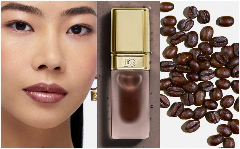 DOLCE&GABBANA Beauty天生美膚植萃保濕潤唇油#冰透咖啡／1,800元（圖／品牌提供）