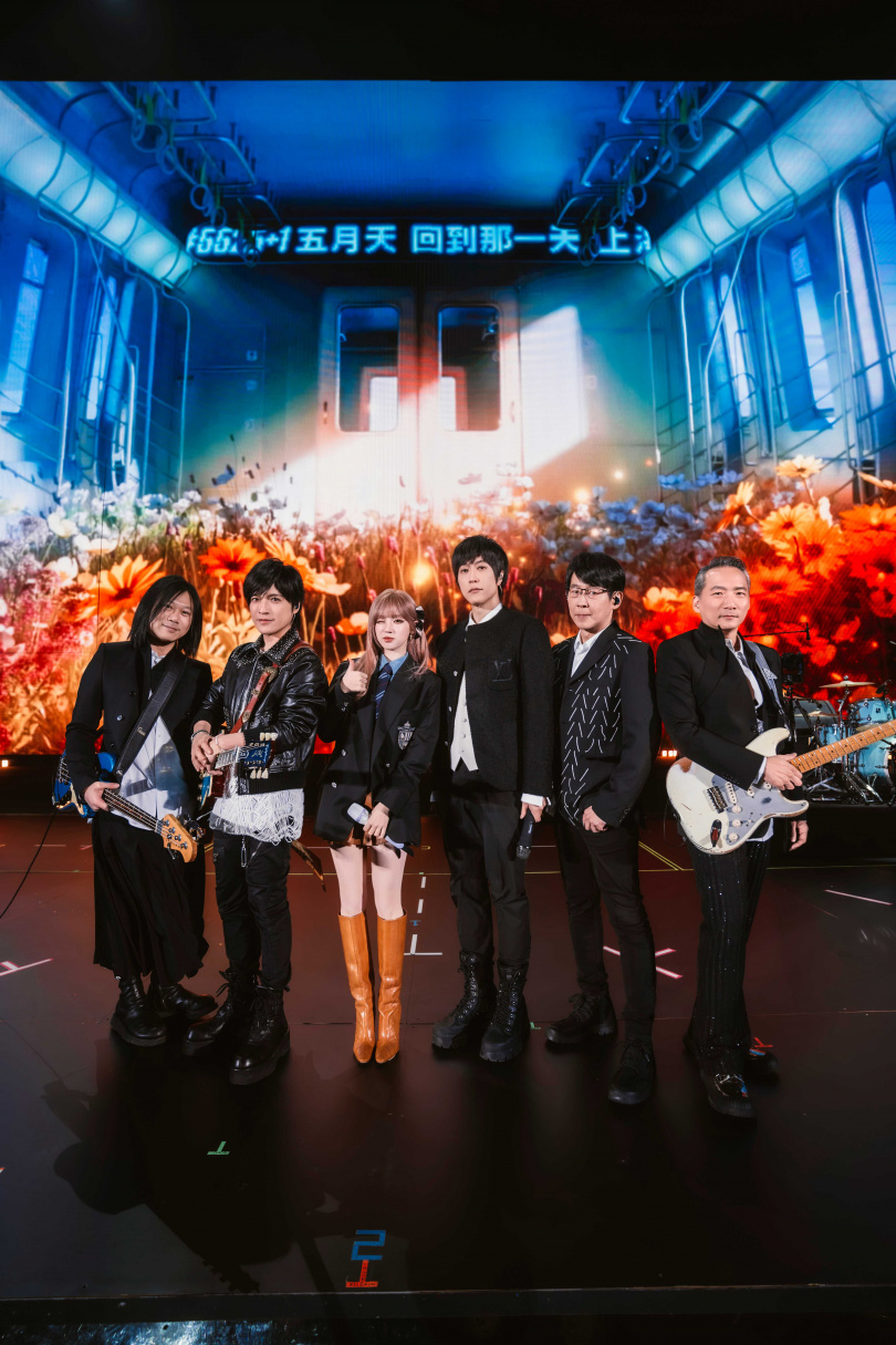 五月天邀請宋雨琦擔任嘉賓。（圖／相信音樂提供）