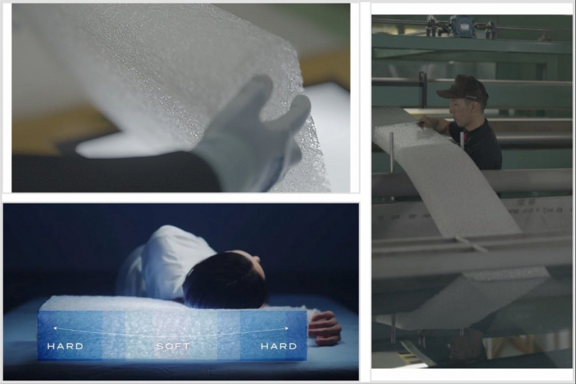 Brain Sleep 腦眠科技枕／9段漸層升級版。即日起至 2025 年 4 月 13 日止，台北市區享有免運配送服務，外縣市亦可享最高 3,500 日圓國際運費折抵。透過跨境電商 Buyee 即可輕鬆購入。（圖／品牌提供）