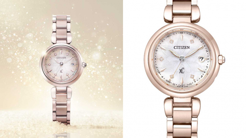 CITIZEN xC 水耀光雪花鑽石限量腕錶ES9467-71Y/39,900元(圖/品牌提供)