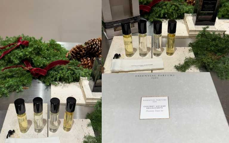  Essential Parfums 旅行香氛組 10ml×4／3,000元（圖／黃筱婷攝）