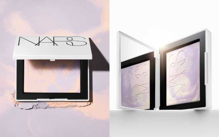 NARS 裸光幻彩蜜粉餅 (星河紫) 10g/1,650元(圖/品牌提供)