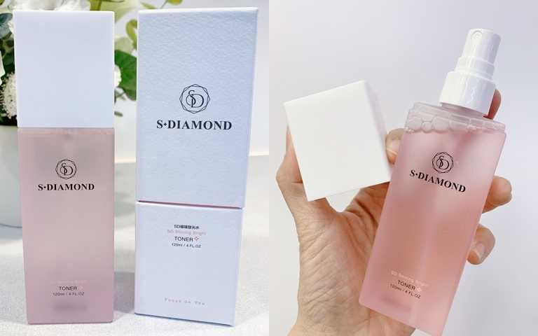 SD璀璨發光水 120ml/680元 噴霧式的設計,可以當成保濕噴霧想到就隨時補噴。(圖/吳雅鈴攝影)