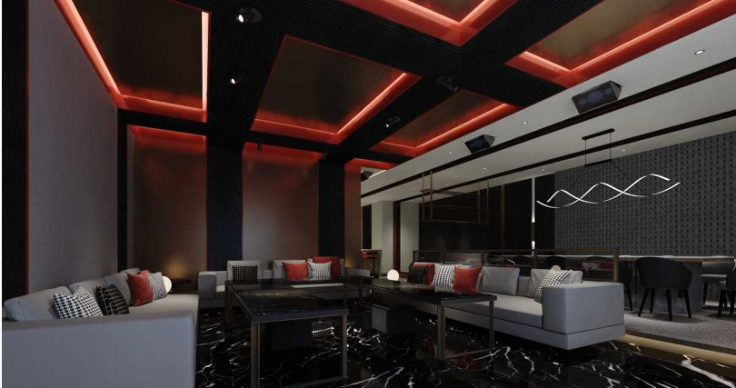 由德國紅點大獎設計團隊以五星級飯店規格打造的VIP包廂。（圖／ONCOR提供）