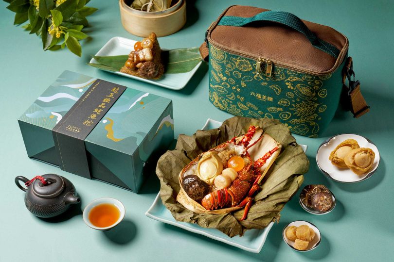 六福旅遊集團限量推出每年引起搶購熱潮的「龍王極品鮑魚粽」！  