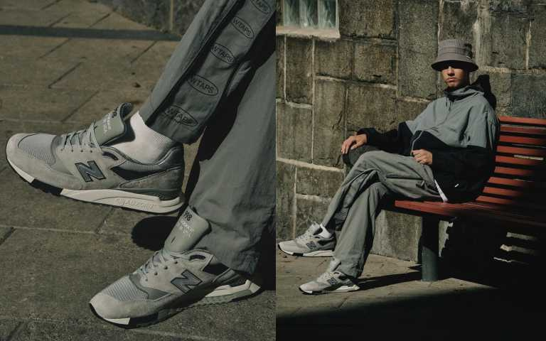 「WTAPSⓇ × New Balance MADE in USA 998」聯名鞋履（圖／品牌提供）