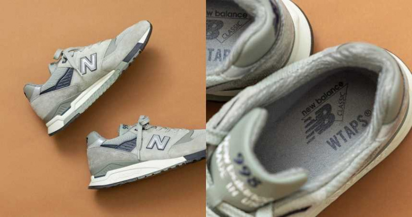 WTAPSⓇ × New Balance MADE in USA 998」聯名鞋履/12,000元。（圖／品牌提供）