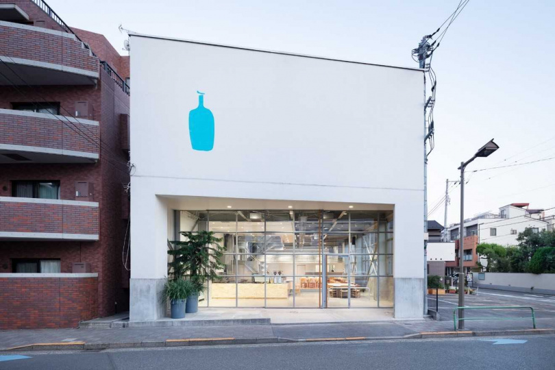 清澄白河咖啡文化的象徵——Blue Bottle Coffee 清澄白河旗艦店。(圖/Takumi Ota提供)