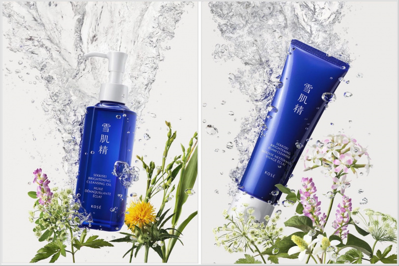 KOSE 雪肌精澄白薏透潔顏油150ml/600元,KOSE 雪肌精澄白薏透洗顏霜130g/480元(圖/品牌提供)