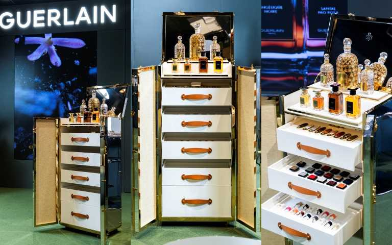 法國嬌蘭藝術沙龍香氛藝廊-色彩概念店 訂製服務精品箱（圖／品牌提供）