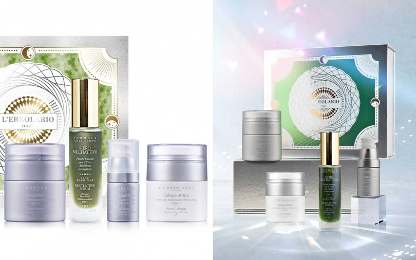 蕾莉歐白金膠原逆時奇蹟禮盒/特價9,588元 還加贈一支價值880元的「緊緻提拉按摩棒」太佛心。(圖/品牌提供)