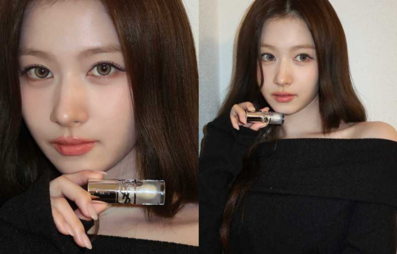 YSL 情挑誘光嫩唇凍/1,650元(圖/取自 m.by__sana IG)