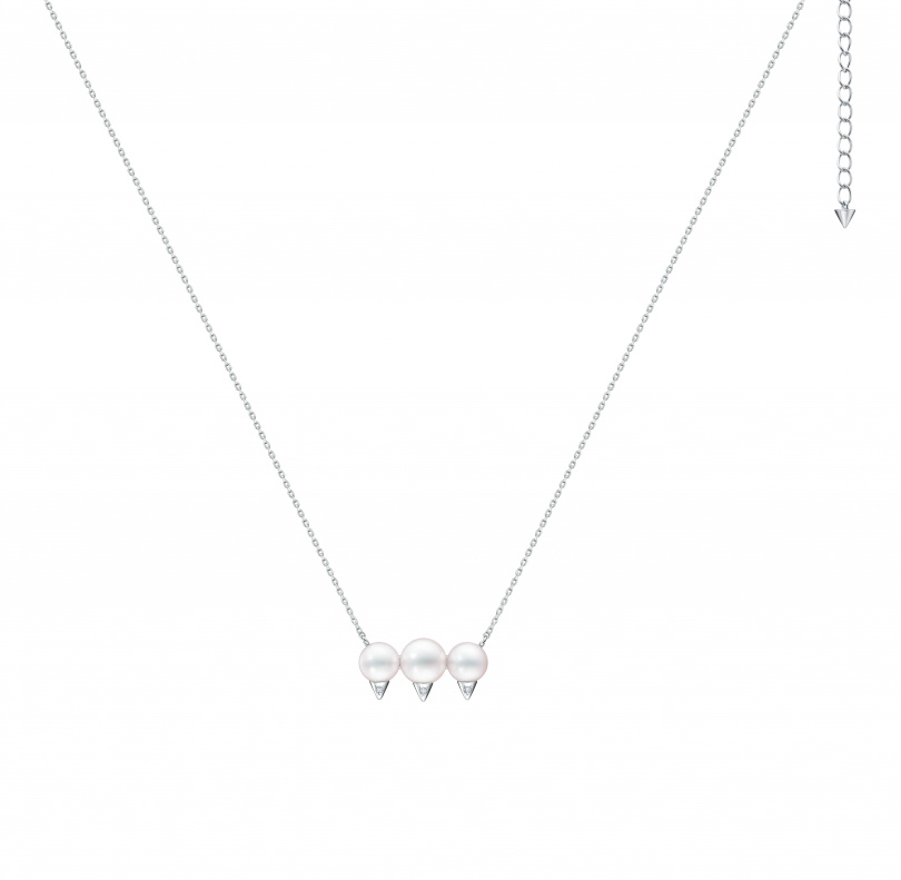 TASAKI danger neo diamonds pave珍珠鑽石項鍊／95,200元（圖／品牌提供）