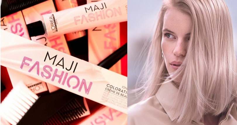 專業染髮MAJI FASHION推出全新霧色染膏，讓你到髮廊可以選擇這股韓系風潮的染髮劑。（圖／品牌提供）