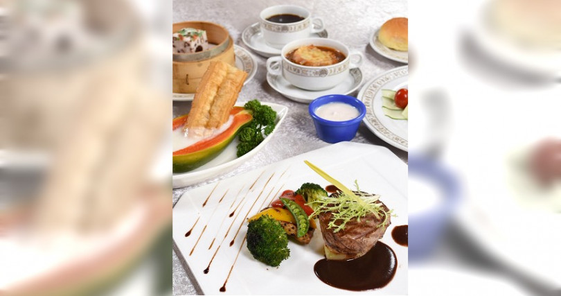 圓山大飯店推出的「夫人套餐」。