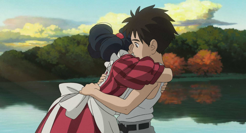宮崎駿新作《蒼鷺與少年》入圍金球獎最佳動畫片。（圖／甲上提供）