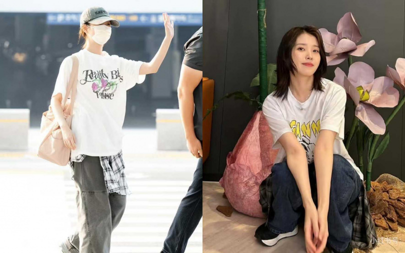 （圖／翻攝自小紅書、取自IU IG）