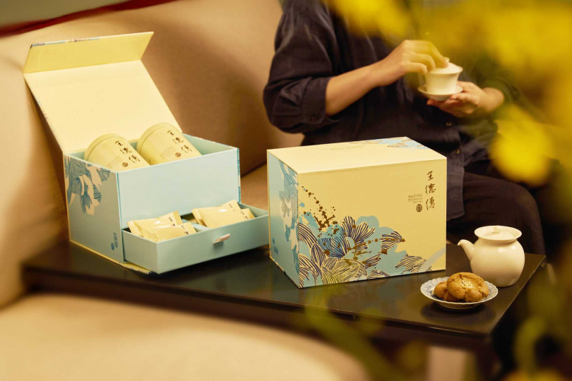 茗悅雙層禮盒。（圖片提供／王德傳）