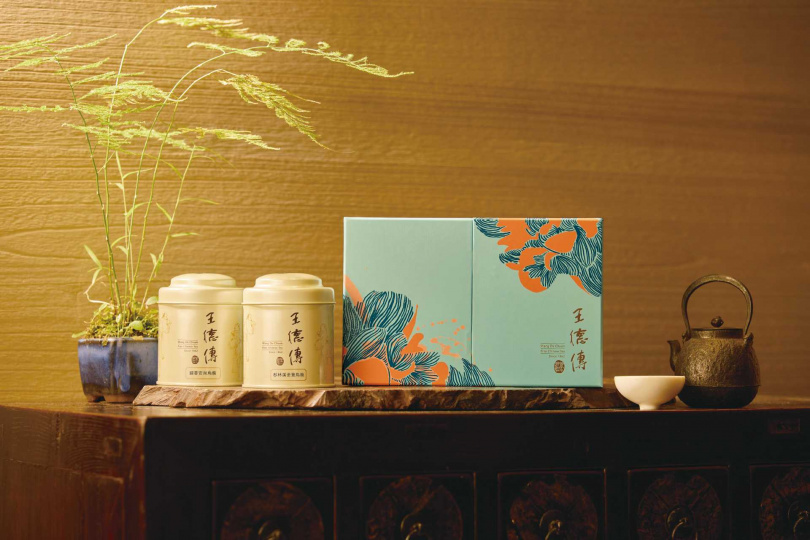 合茗雙茶禮盒。（圖片提供／王德傳）
