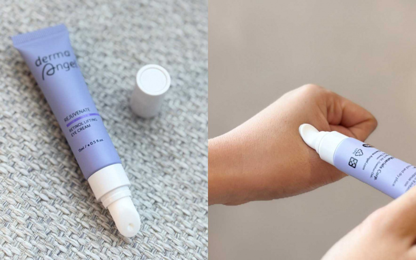 護妍天使0.3%緊緻撫紋A醇亮眼霜15ml／850元（圖／吳雅鈴攝）