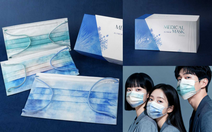 中衛CSD雪花系列口罩／350元（圖／品牌提供）