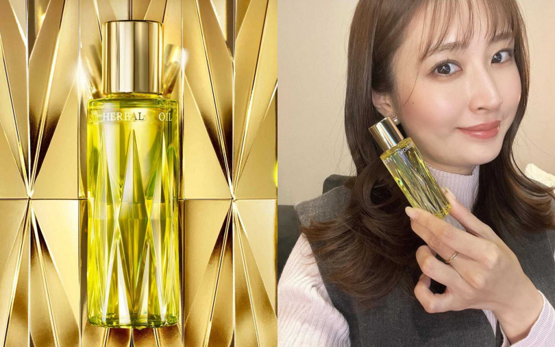 ALBION黃金植萃全效精華油40ml/1,650元(圖/品牌提供、取自rika_no_mise IG)