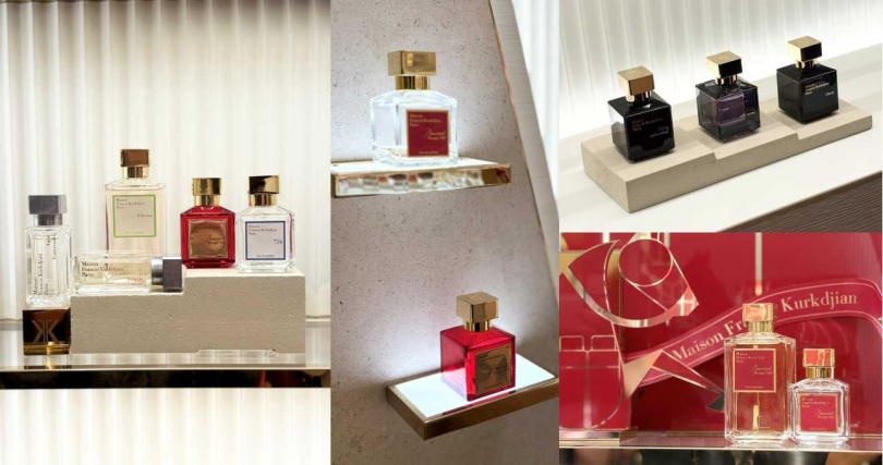 作為品牌在台灣最具代表性的門店，你可以在這裡找到所有Maison Francis Kurkdjian最齊全的品項。（圖／吳雅鈴攝）