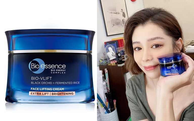 Bio essence BIO V逆齡緊膚霜(加強緊緻透亮) 45g/1,190元(圖/翻攝徐若瑄IG、品牌提供)