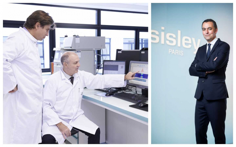 左：Sisley全球總裁 Mr.Philippe d’Ornano 親自參與研究，右為亞太區總裁Mr. Nicolas Chesnier（圖／品牌提供）