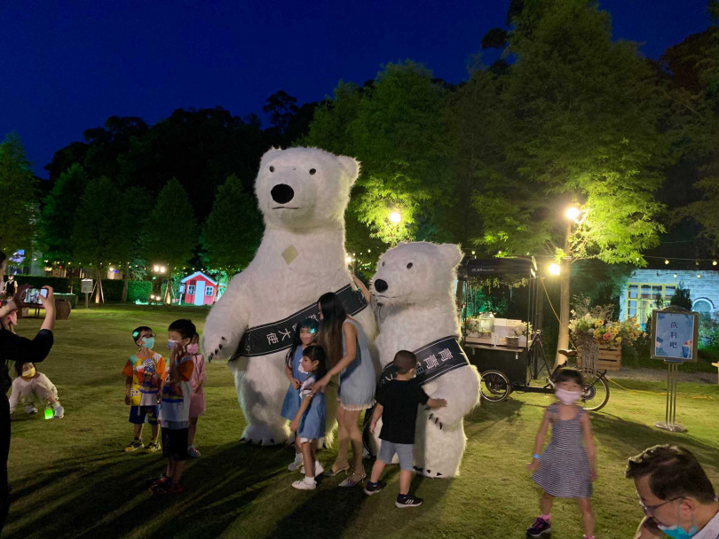 超卡哇伊吉祥物「北極熊」現場活動照（圖／品牌提供）