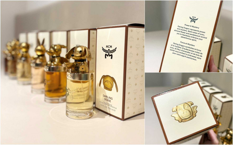 除了動物造型瓶蓋有著高精緻度，就連包裝紙盒也有小巧思，上頭都有對應的燙金動物圖騰之外，背後竟然還有它們的小故事。（圖／吳雅鈴攝）