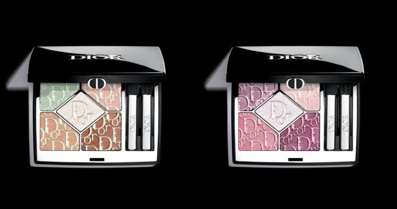 迪奧經典五色眼影限量版7g#645、#865 / 2,850元。（圖／品牌提供）