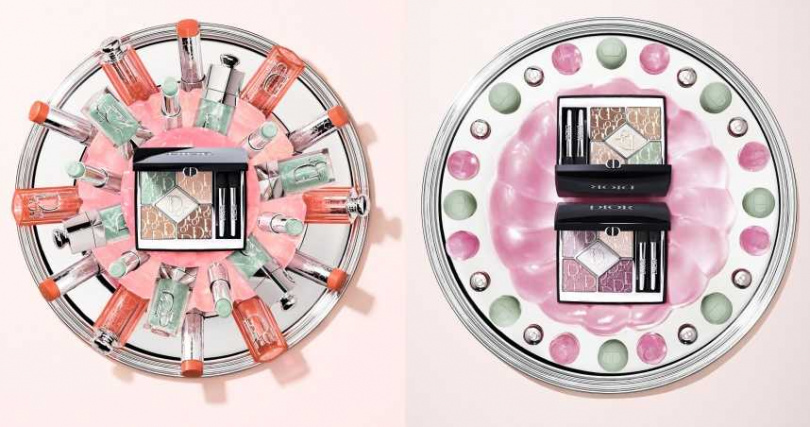 迪奧經典五色眼影限量版7g#645、#865 / 2,850元。（圖／品牌提供）