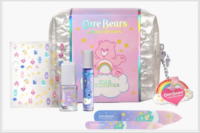 Care Bears限量舒芙蕾熊熊美甲包珍藏組/1,690元。(圖/品牌提供)