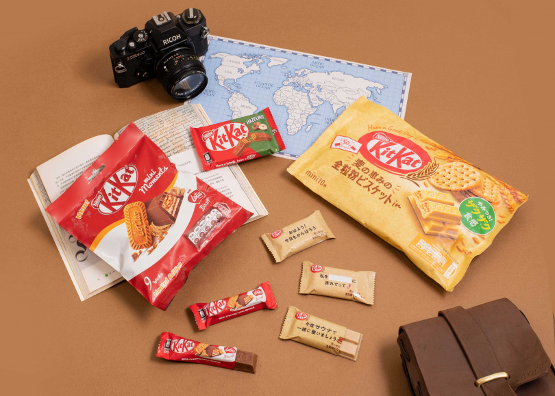 雀巢KitKat巧克力圖鑑收錄跨區域新品，日本新口味、杜拜限定口味及與比利時品牌聯名產品。