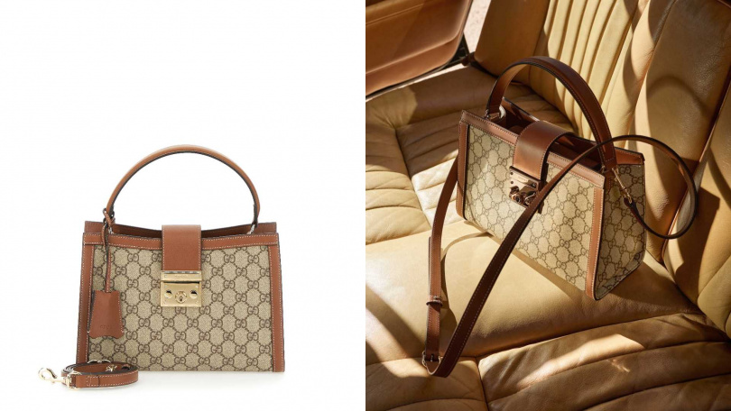 Gucci Padlock 手提包／95,100元（圖／品牌提供）