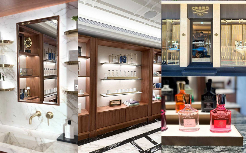 CREED以皇室御用的歷史高度與手工深度，構築出高端嗅覺殿堂。（圖／吳雅鈴攝）