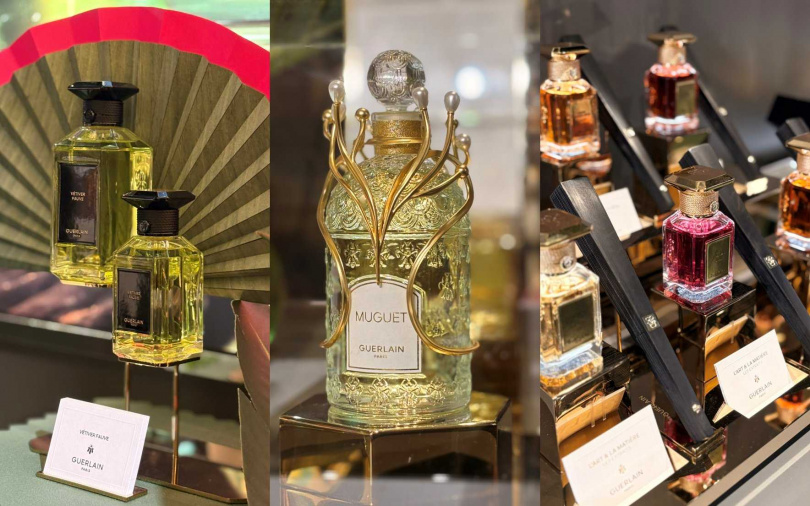 在店內你能找到所有藝術沙龍高訂香氛系列的作品，包含九月新香-荒野甦醒、初登場的髮香噴霧，都能搶先試香。（圖／吳雅鈴攝）