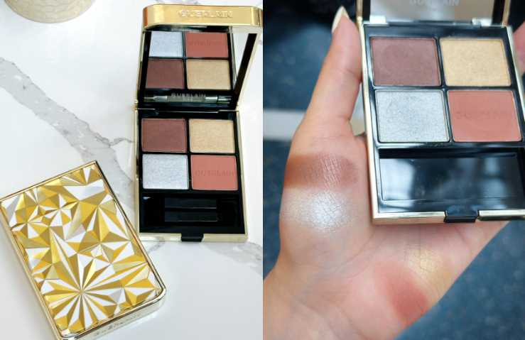 嬌蘭 OMBRES G高訂深邃四色眼影盤 星芒奇想限定版520/3,580元(圖/廖怡婷 攝)