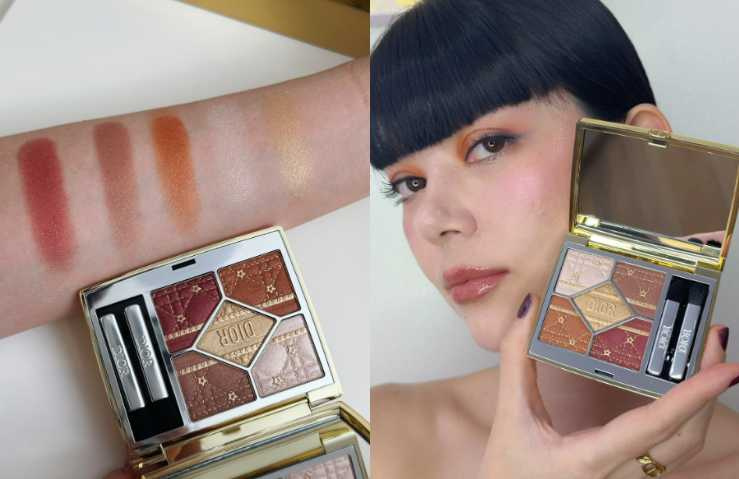 迪奧經典五色眼影 奇幻星願#636烈焰馬戲/2,950元(圖/廖怡婷 攝)