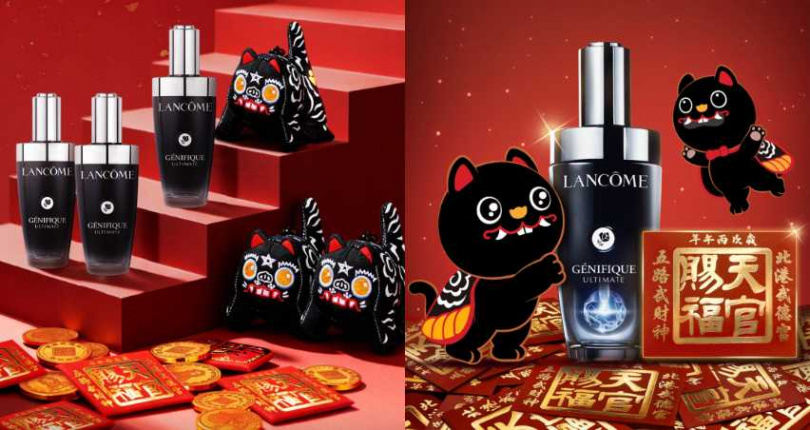 於全台專櫃單筆消費滿8,800元即贈聯名「招財小黑虎吊飾」乙個。這隻能掛在包包上的小萌獸，不僅外型時髦療癒，更懂招財進寶，讓你在新的一年，顏值與財庫同步升級，數量有限，送完為止！（圖／品牌提供）