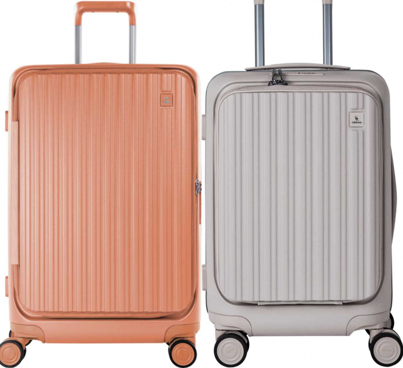 BOXY前開框架拉桿箱21吋/7,980元,26吋/9,580元,29吋/10,800元(圖/品牌提供)