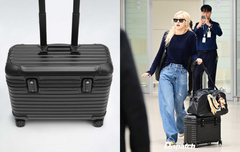 RIMOWA Original Pilot Black 黑色機長箱/51,700元(圖/koreadispatch,品牌提供)