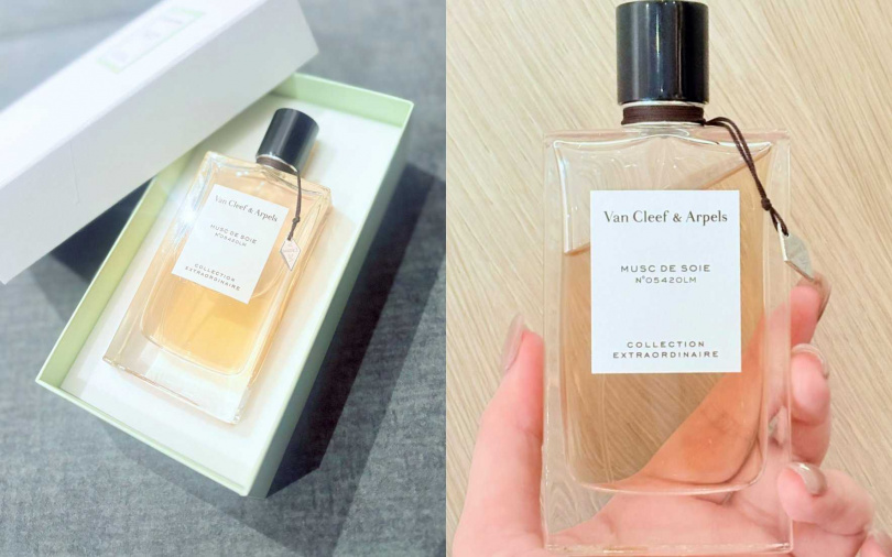 Van Cleef & Arpels MUSC DE SOIE絲橙麝香75ml/7,100元(圖/吳雅鈴攝)