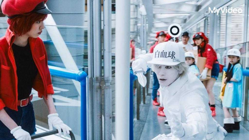 佐藤健主演改編同名人氣漫畫的《工作細胞》真人版電影也將於MyVideo上架。（圖／台灣大哥大MyVideo提供）