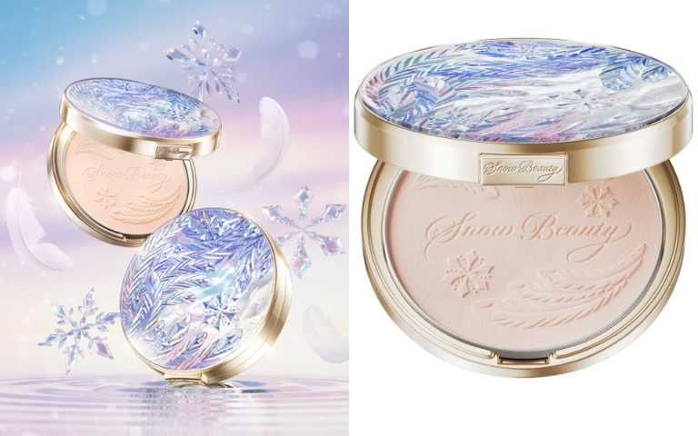 資生堂 雪花香氛魔法盒 25g(含殼＋蕊＋日用薄款粉撲＋夜用厚款粉撲＋限定化妝包)／2,150元（圖／品牌提供）